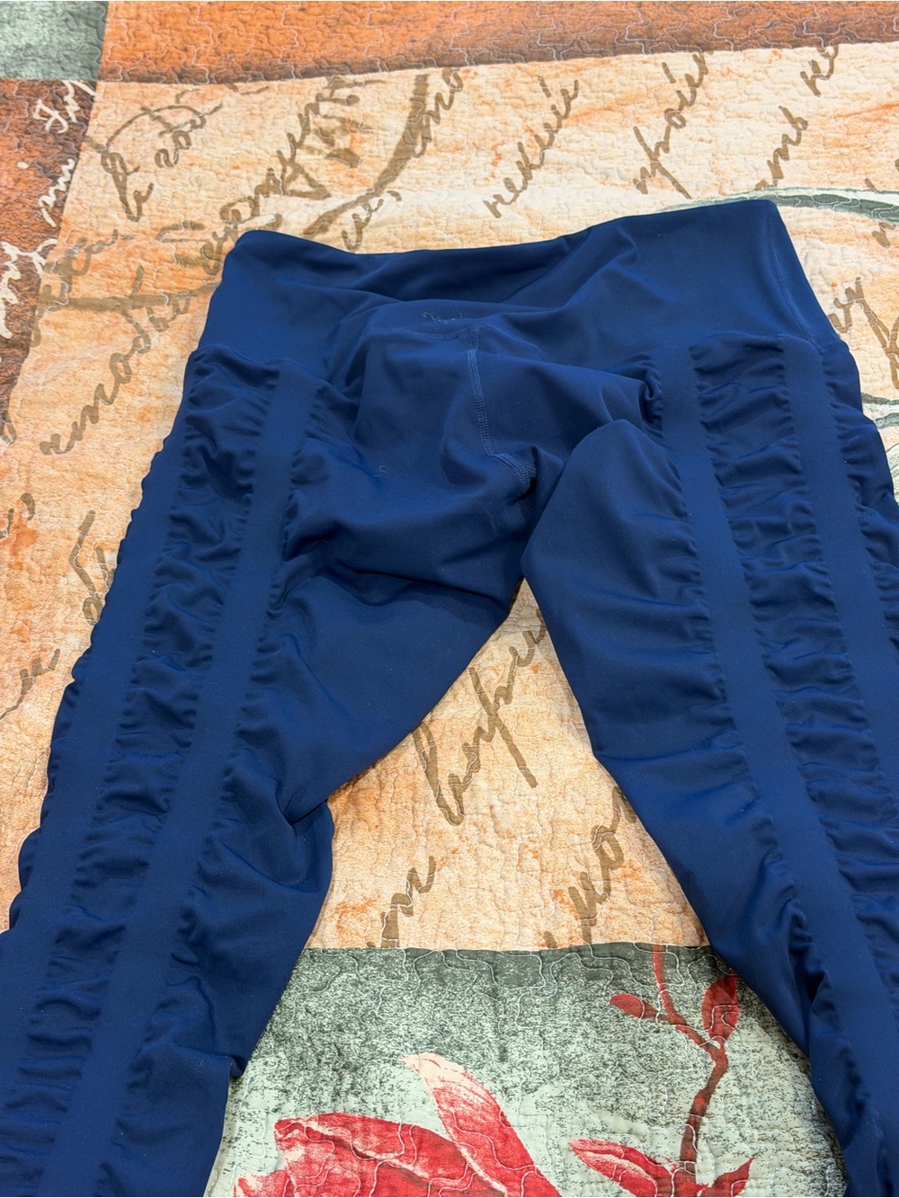 Navy Stretch Active Top - XL